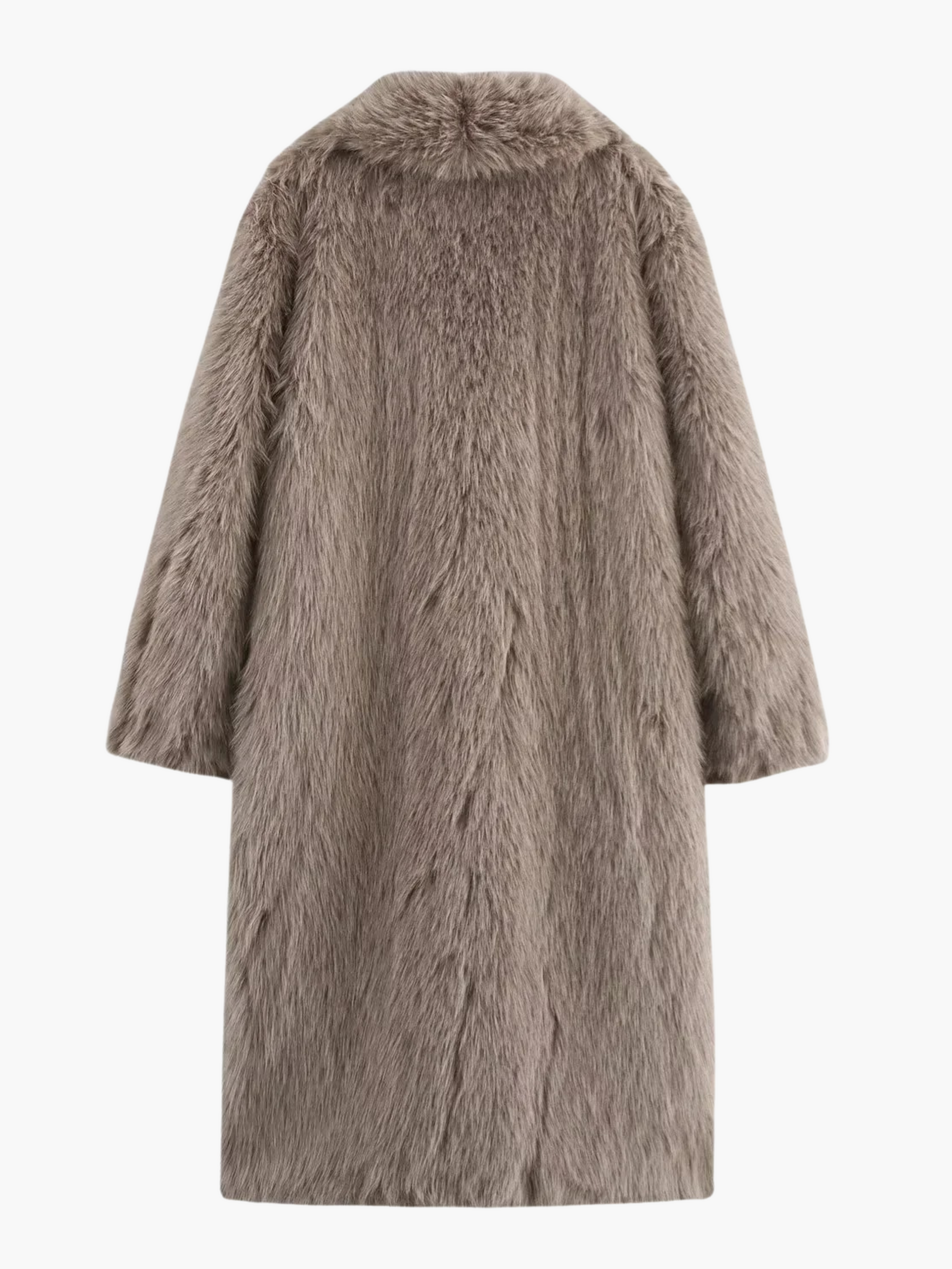 Sanne | Modieuze Warme Faux Fur Jas voor Vrouwen