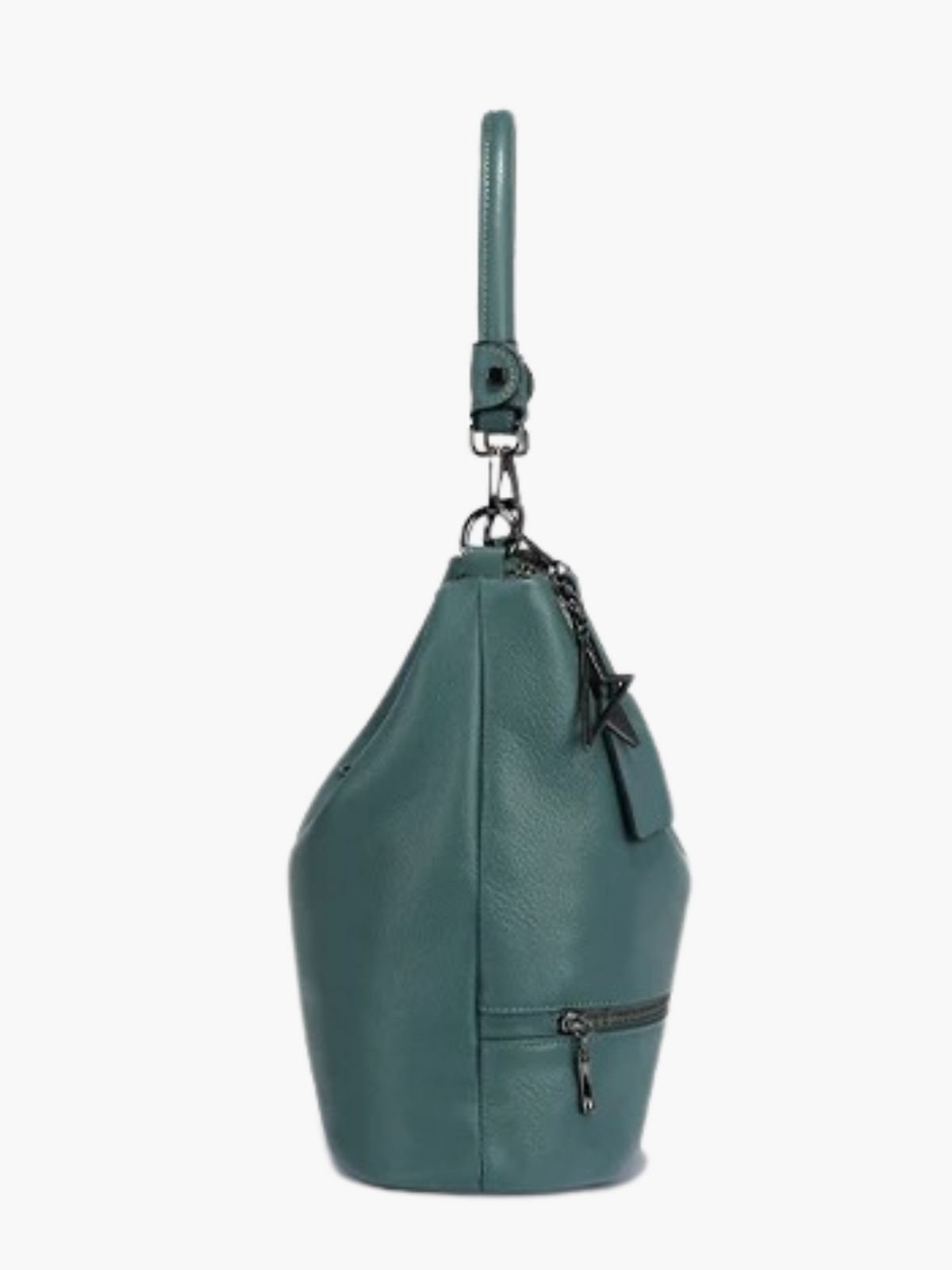 Enola | Trendy Echt Leren Hobo Tas met Multi-Pockets