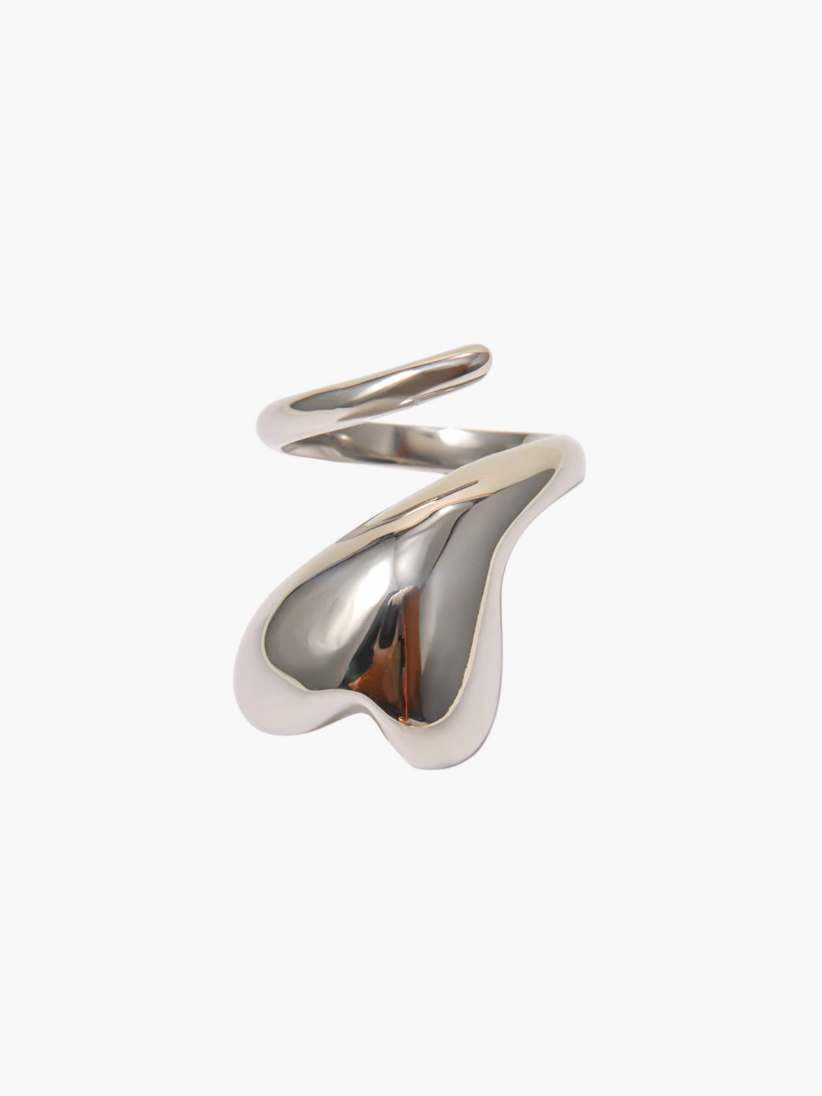 Quinty | 18K Hartvormige Wrap Open Ring