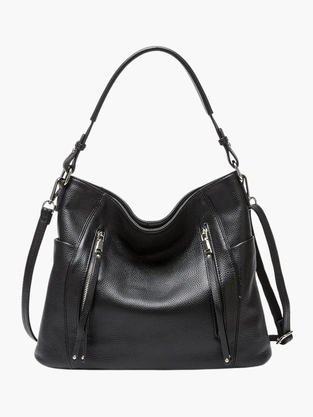 Skye | Luxe Hobo Handtas van Echt Leer