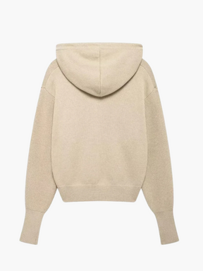 Tamira | Stijlvolle Gebreide Hoodie met Rits