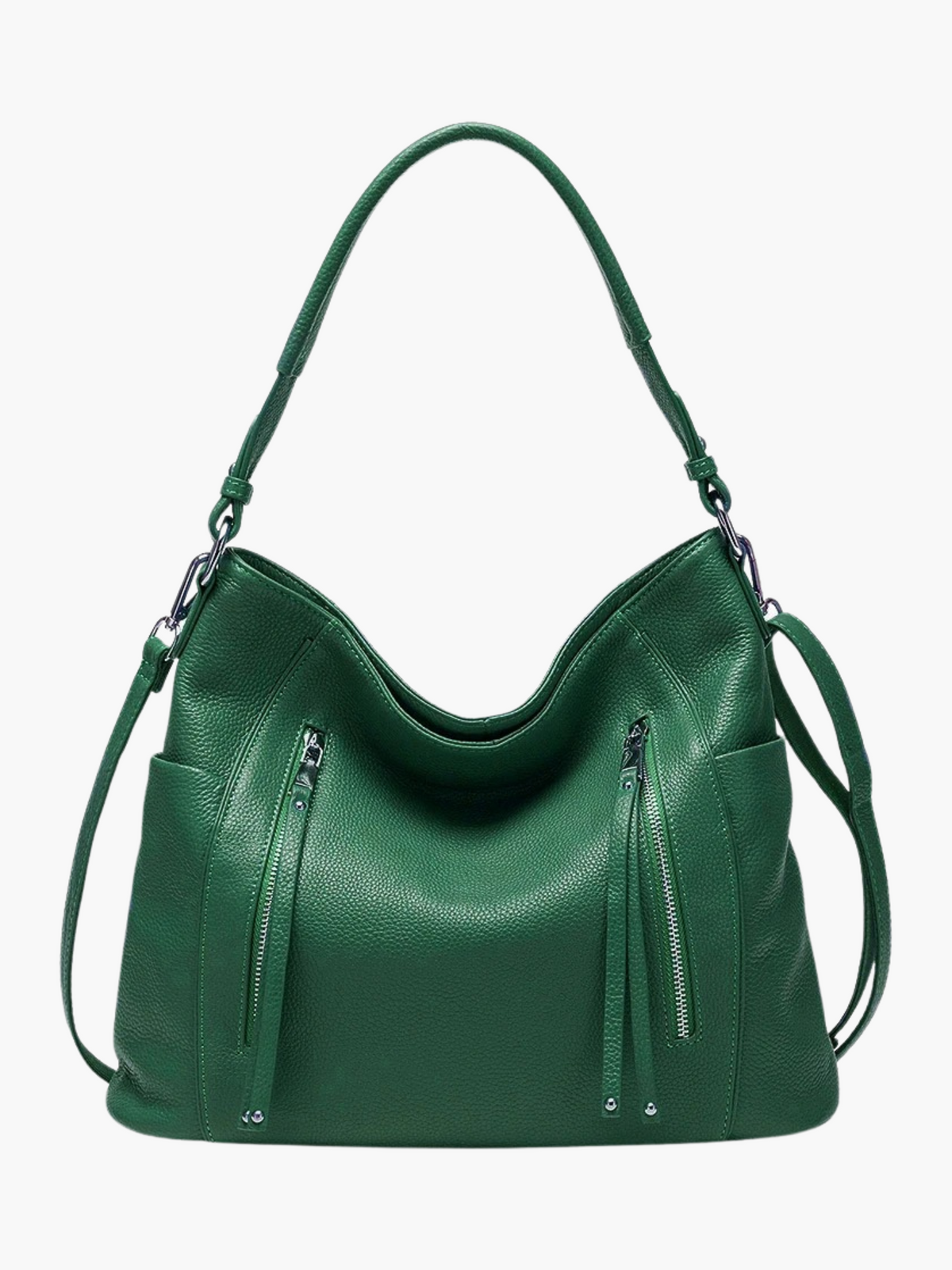 Skye | Luxe Hobo Handtas van Echt Leer