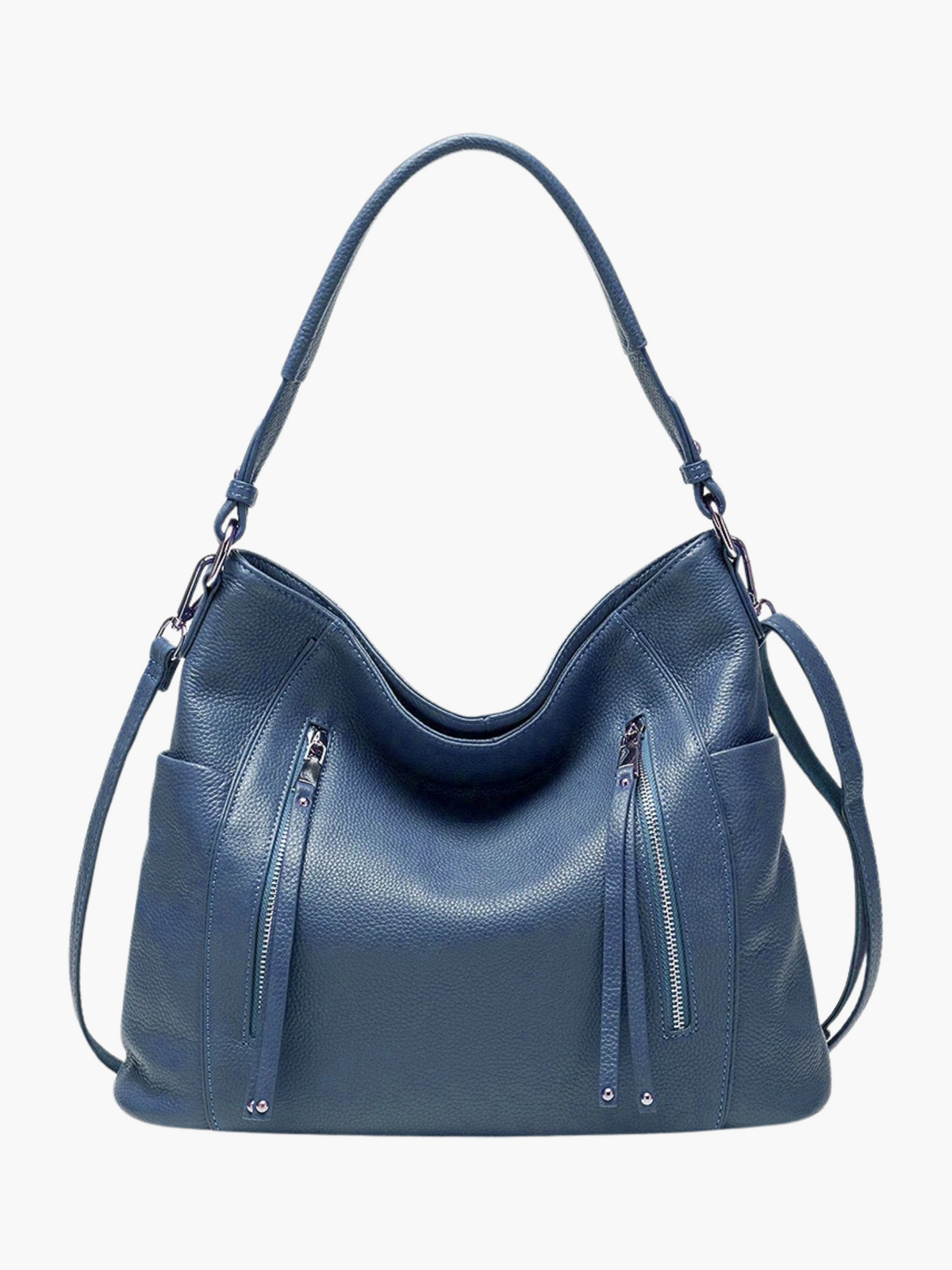 Skye | Luxe Hobo Handtas van Echt Leer