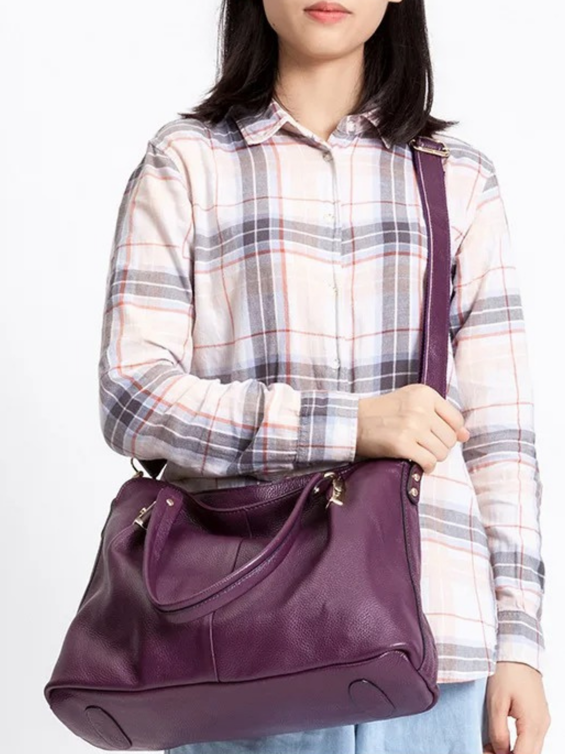 Willa | Vintage Echt Leren Hobo Tas