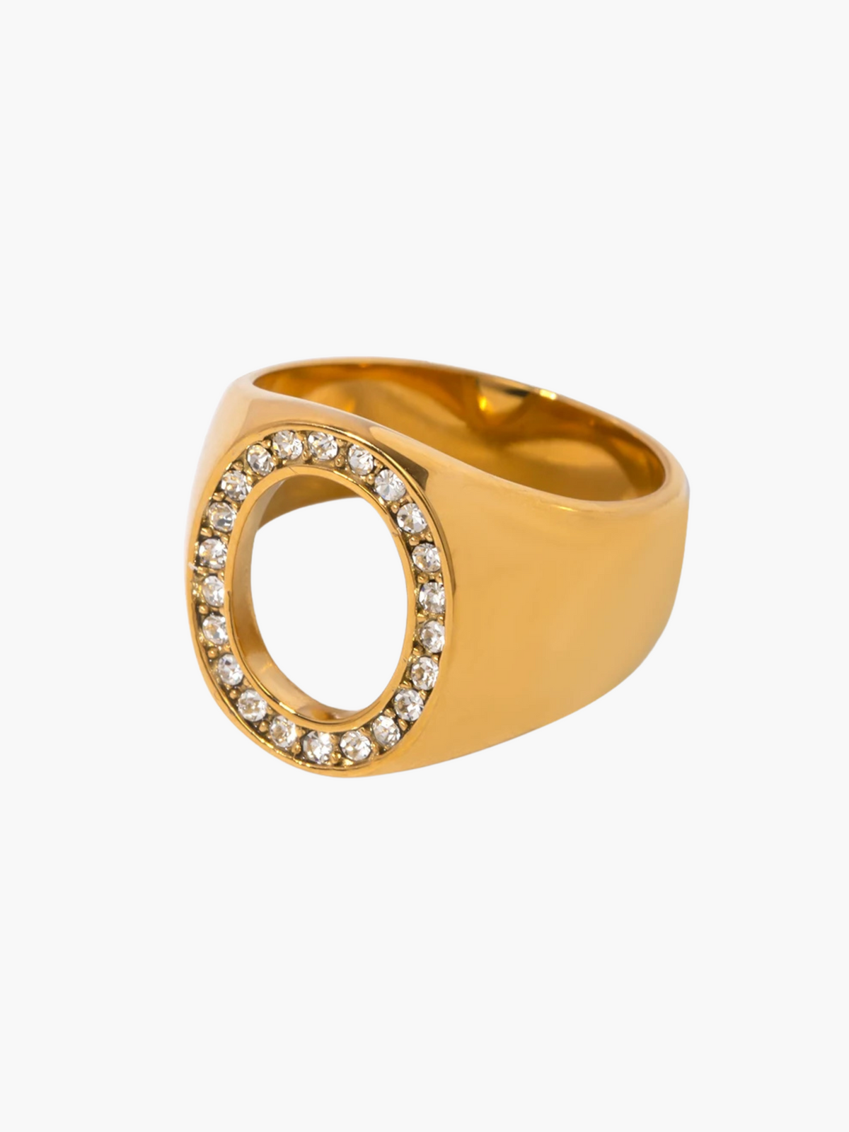 Margarette | Elegante Ring met Zirkonia Steentjes