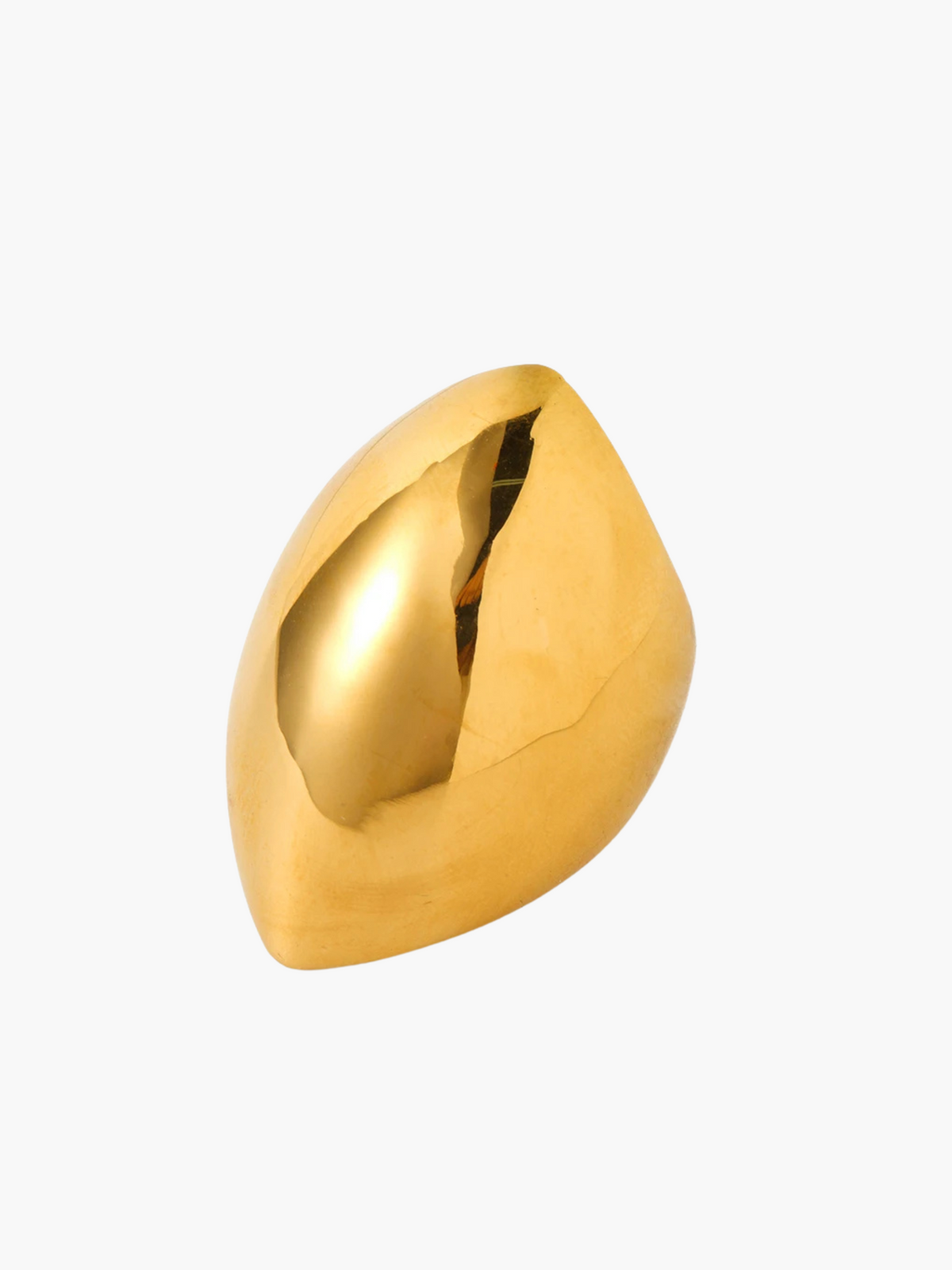 Ysabella | Glanzende Brede Ovale Statement Ring