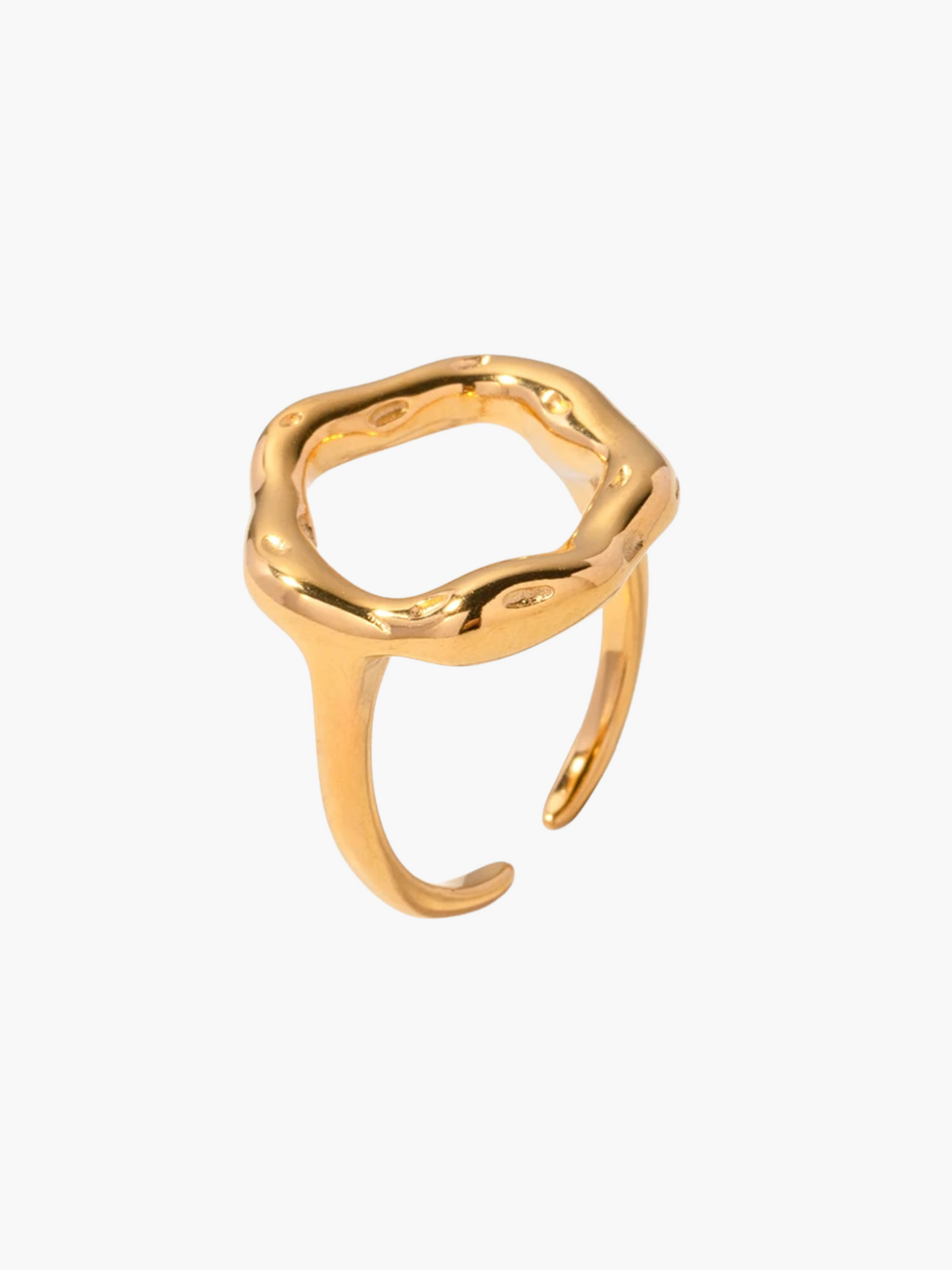 Clarise | 18K Bloemvormige Open Ring