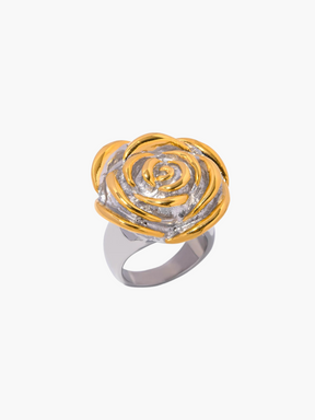 Tara | Elegante Delicate Rozenbloemring