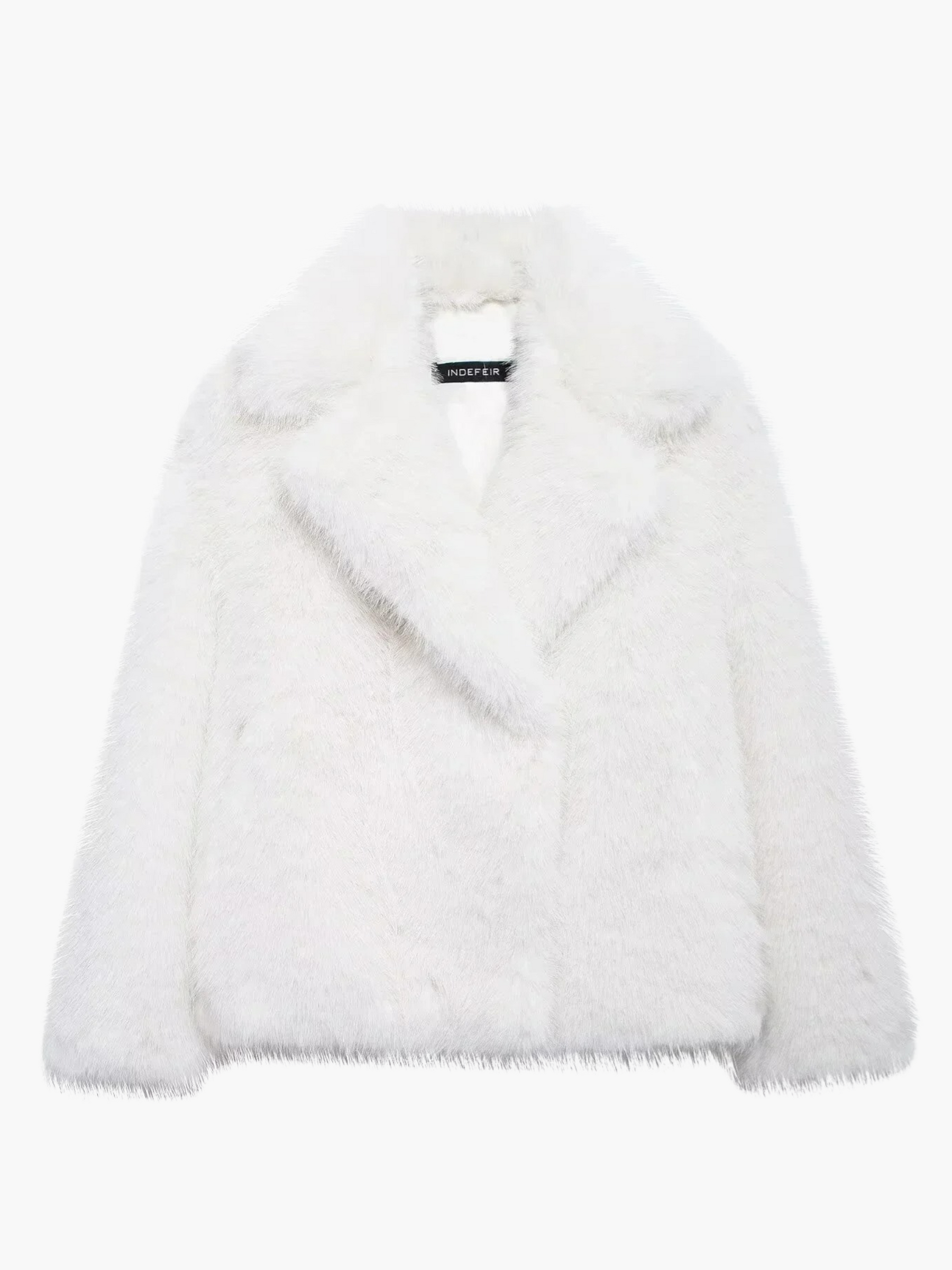 Gabriella | Gezellige Warme Faux Fur Jas met Lange Mouwen