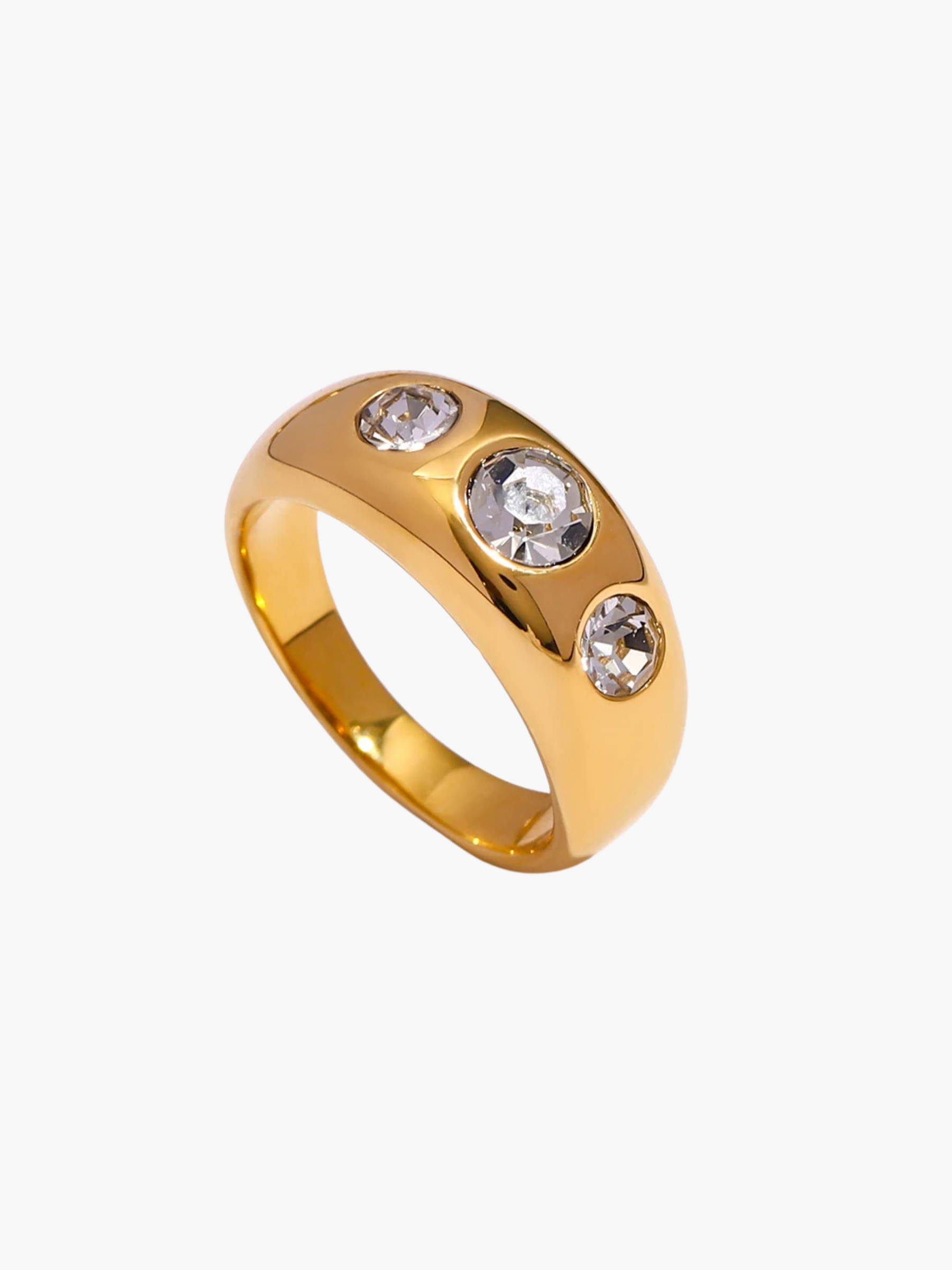 Jorrit | Luxe Ring met Sprankelende Cubic Zirconia