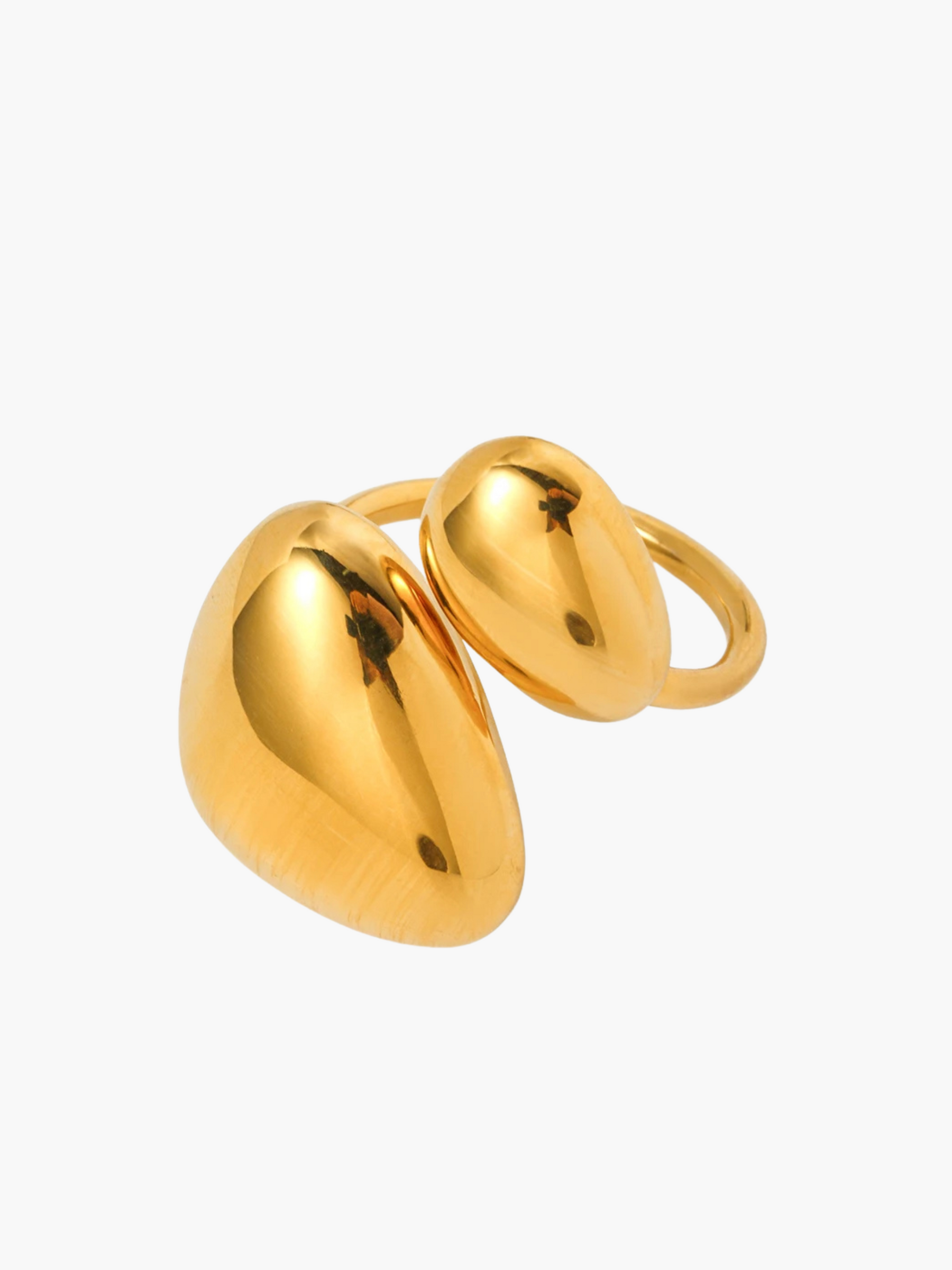 Mori | 18K Asymmetrische Glanzende Open Ring