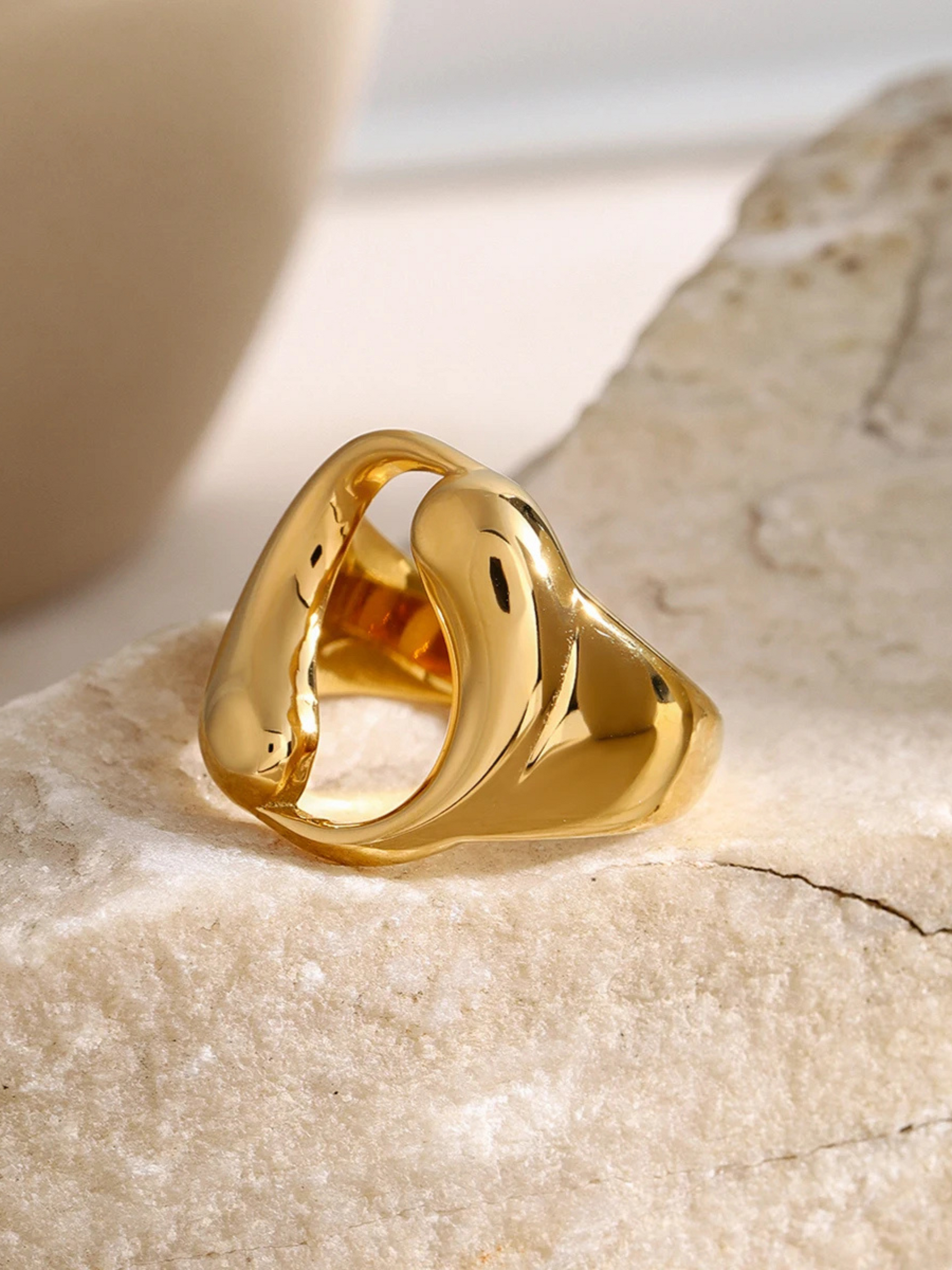 Cleo | Elegante Geometrische Ring