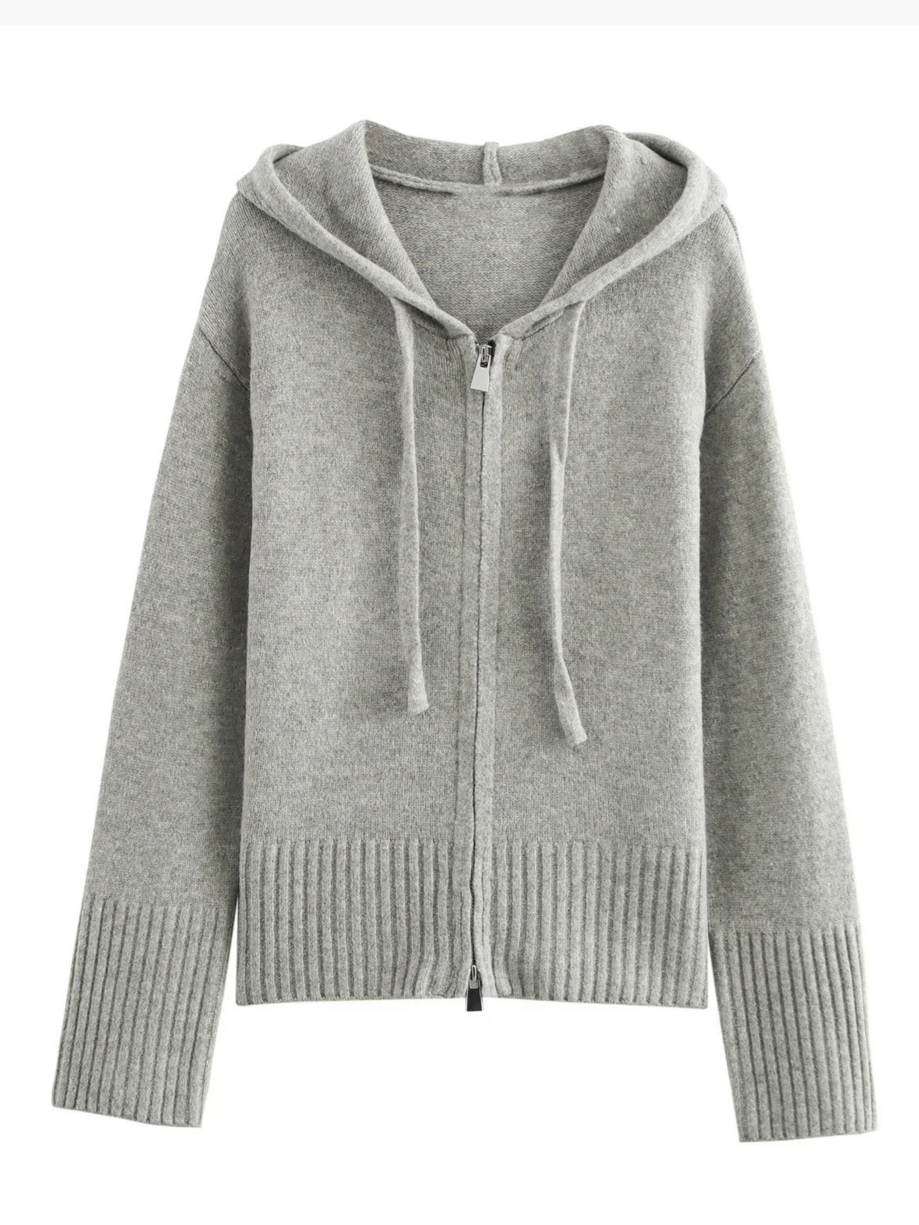 Elodie | Casual Zip-up Gebreide Vest voor Dames