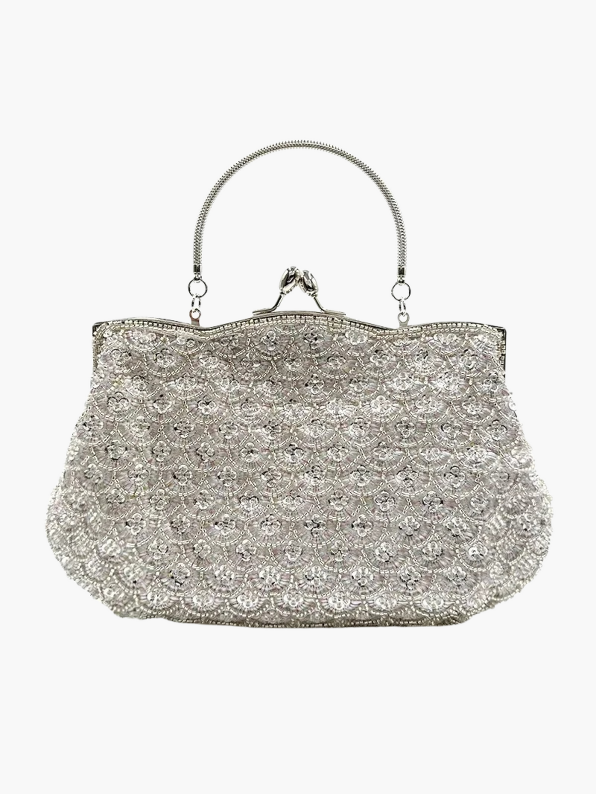 Kendra | Elegante Avondclutch met Glitter Plooien