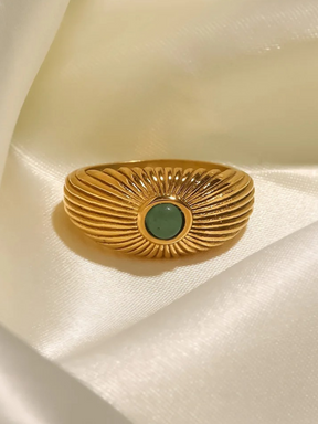 Vien | Vintage Ring met Natuursteen