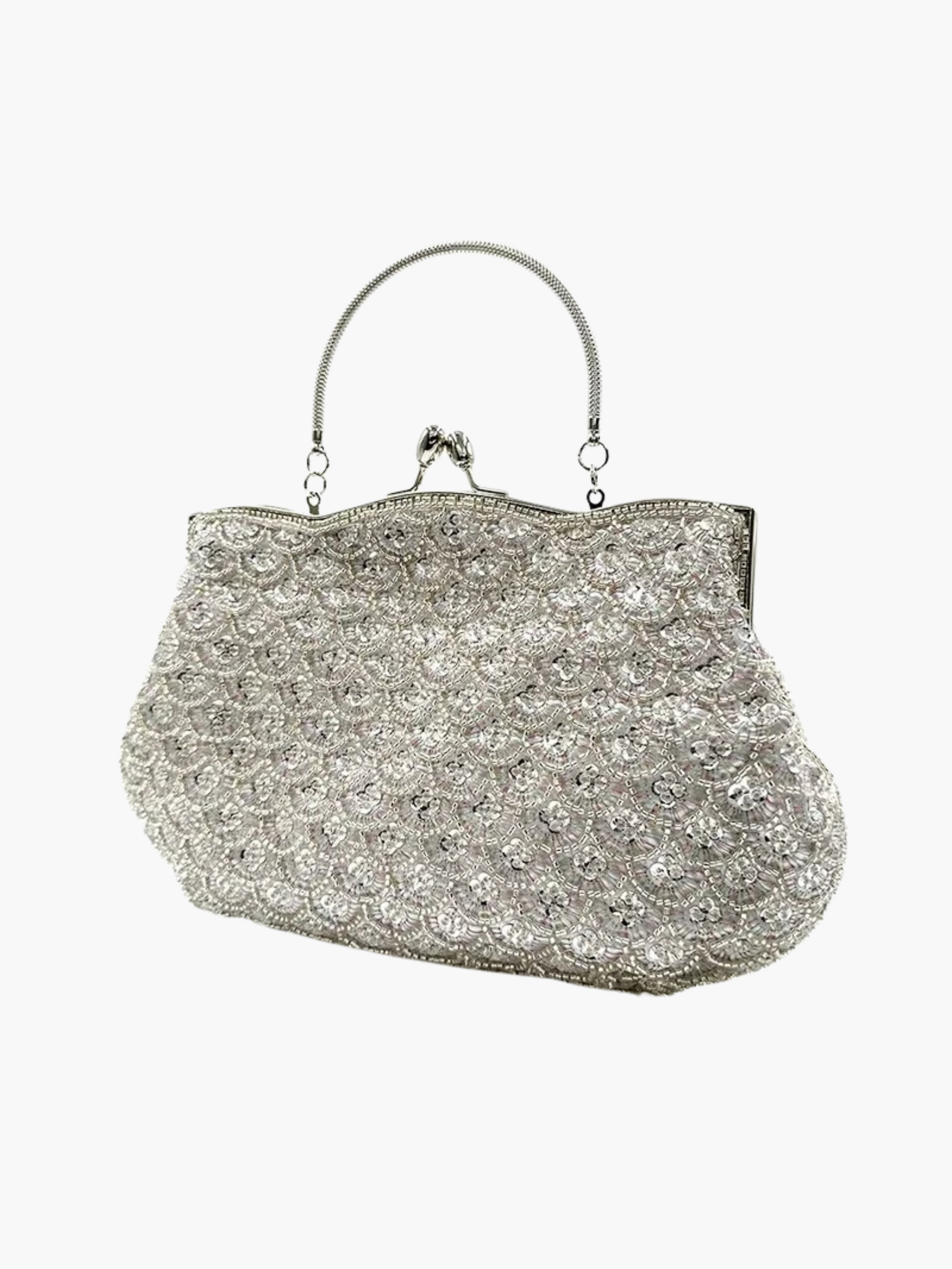 Kendra | Elegante Avondclutch met Glitter Plooien