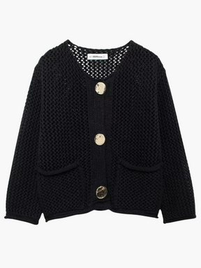 Ulla | Dikke Gebreide Sweater Cardigan voor Dames