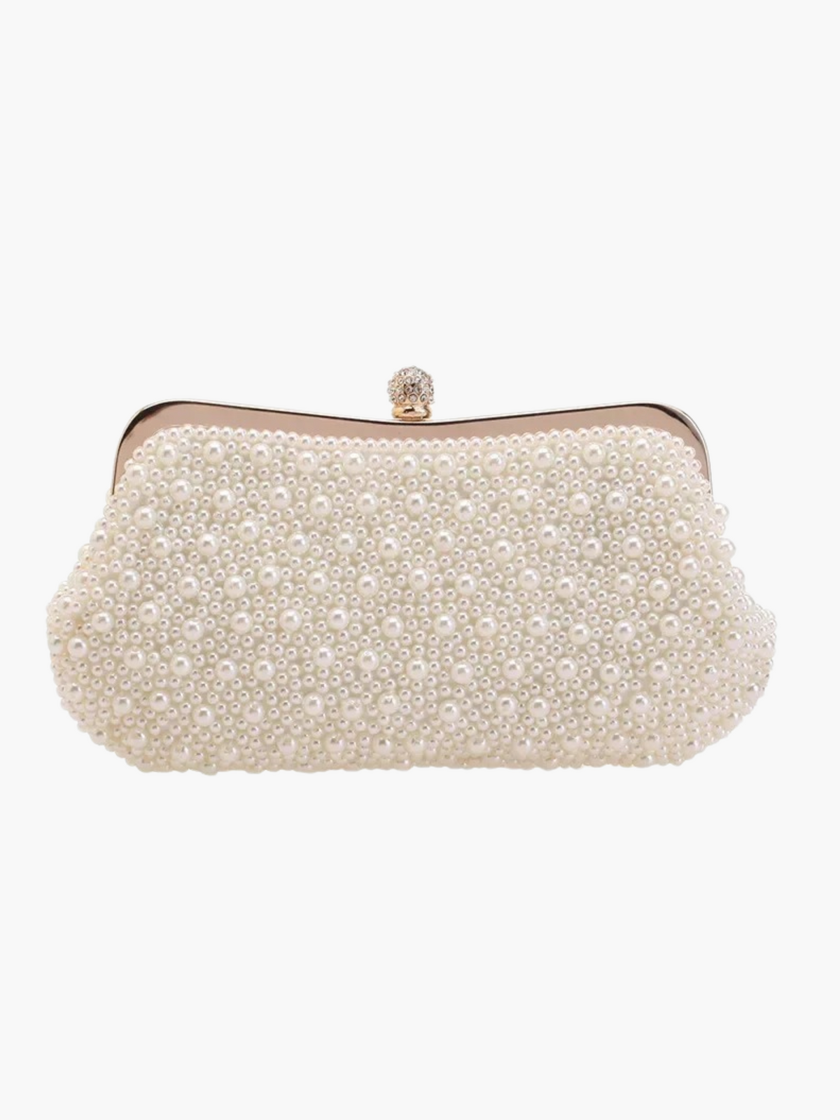 Masey | Vintage Avond Clutch Tas met Elegante Parels