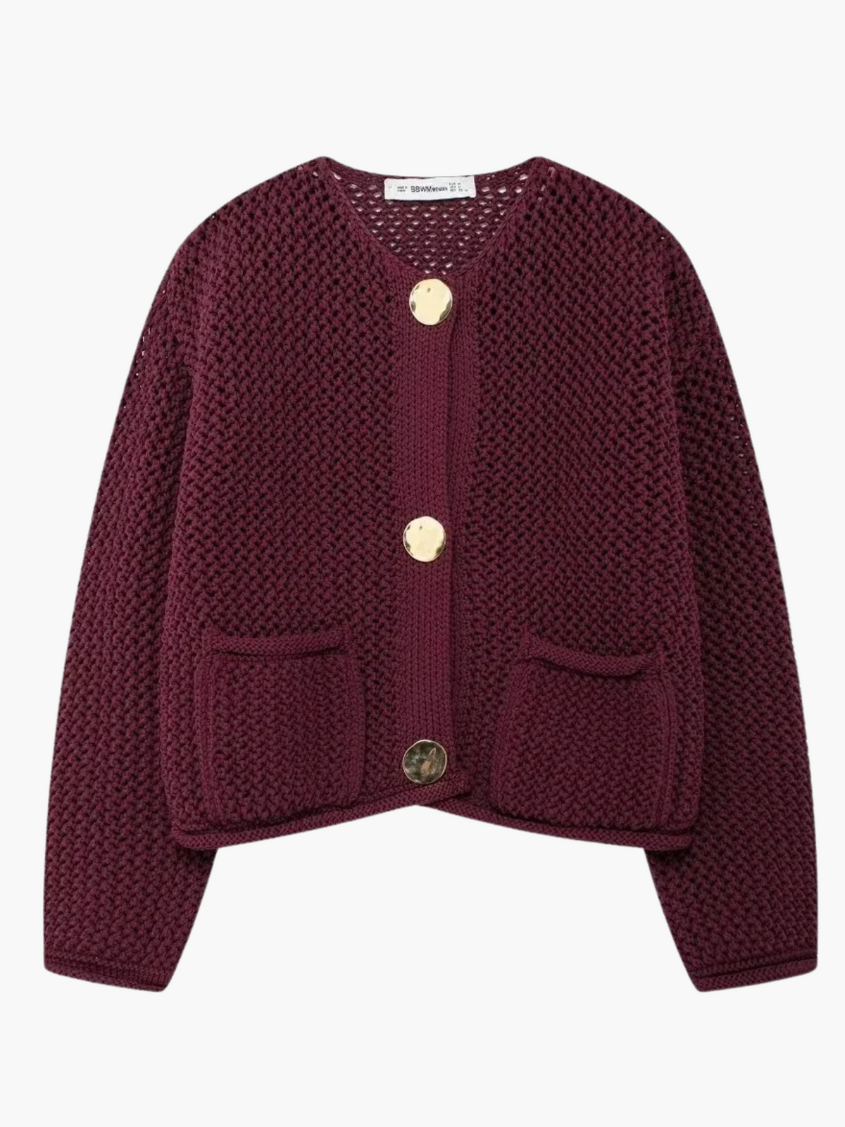 Ulla | Dikke Gebreide Sweater Cardigan voor Dames