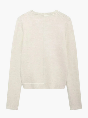 Loriel | Elegante Gebreide Sweater van Hoogwaardig Polyester