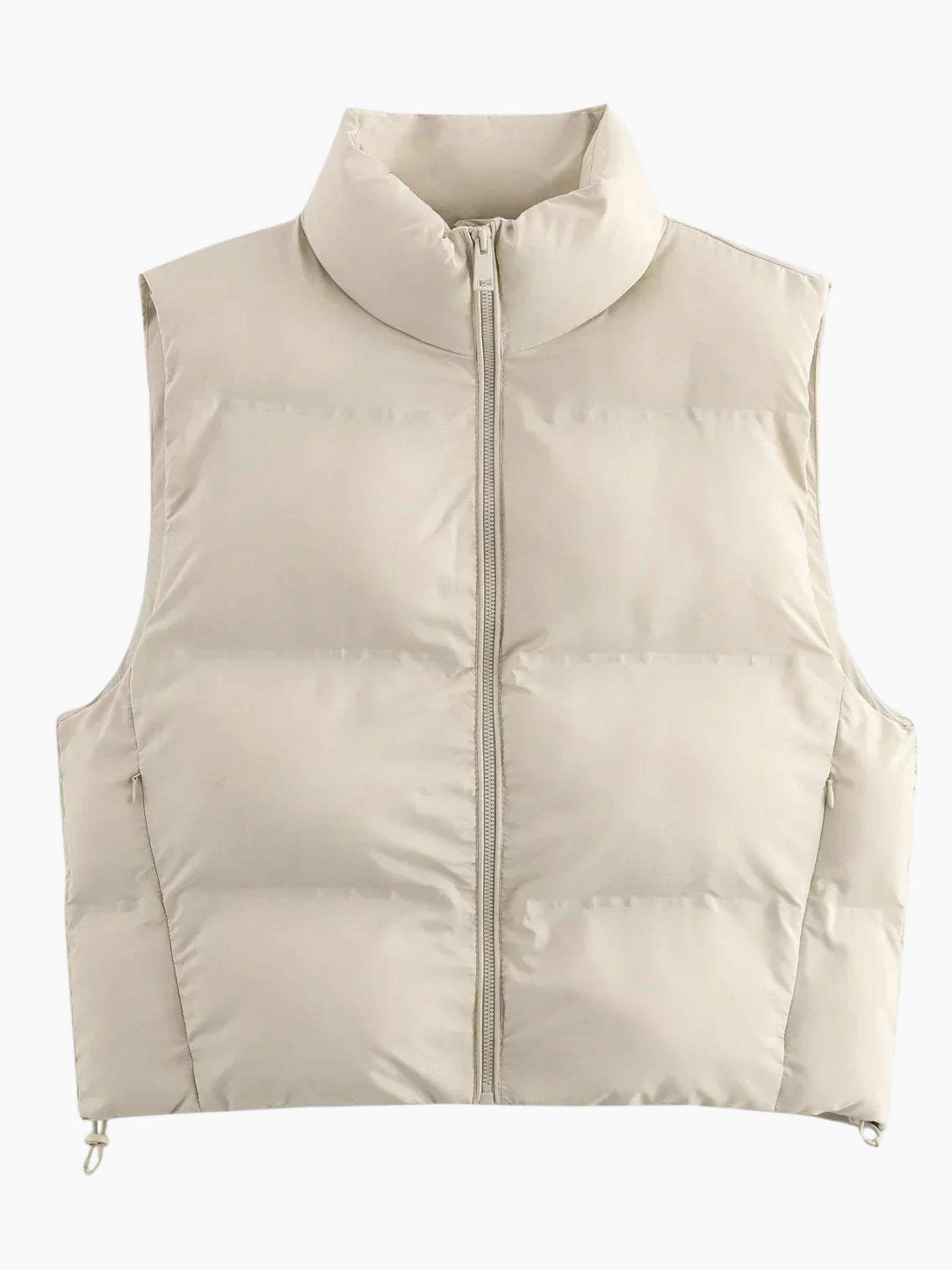 Lise | Chique Warme Mouwloze Ritsbodywarmer voor Vrouwen