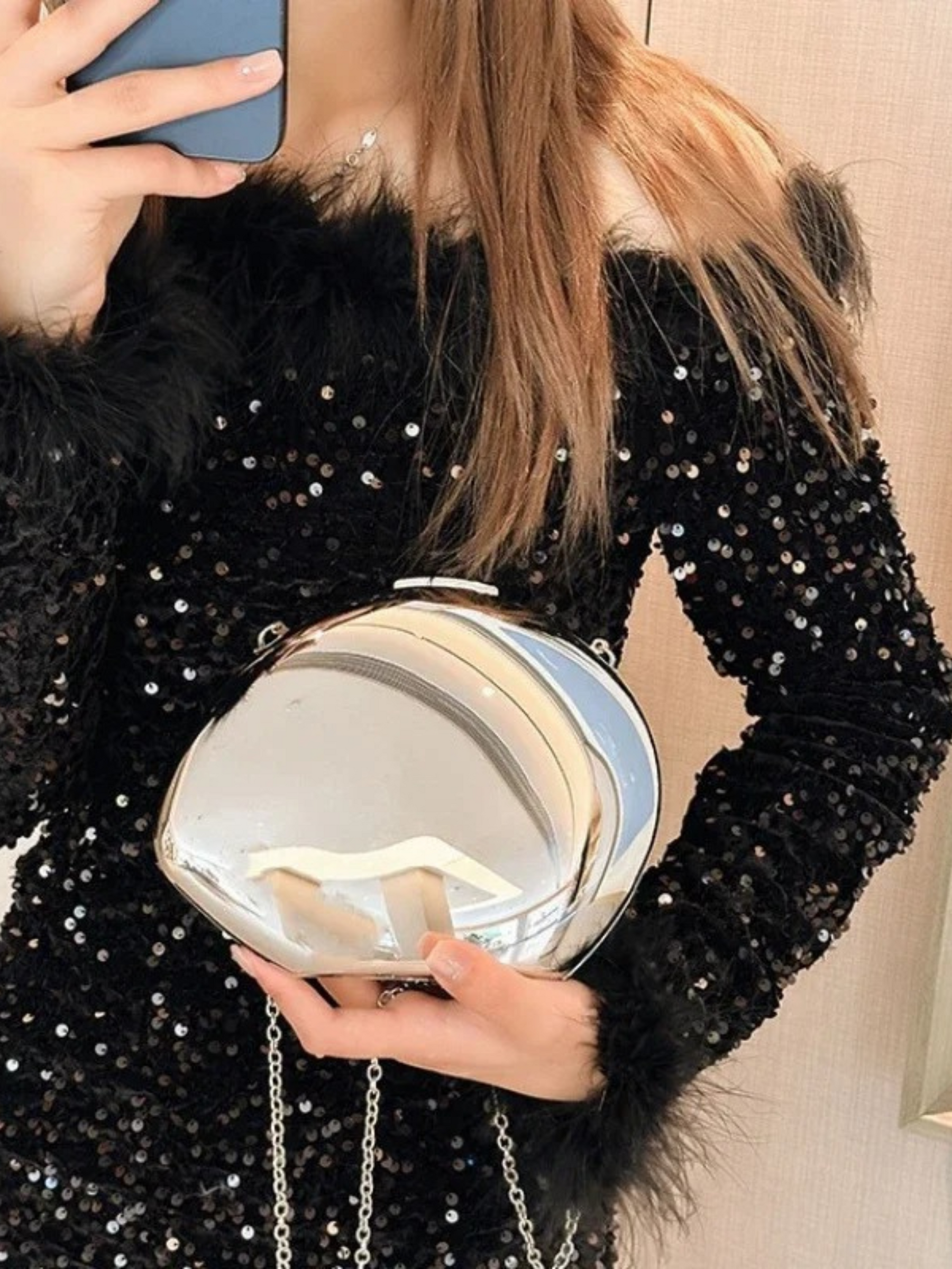 Eliana | Luxe Clutch met Schouderriem