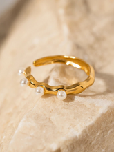 Ilse | 18K Elegante Parelring