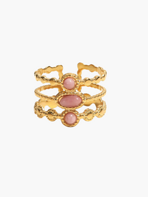 Emilia | 18K Vintage Ring met Natuursteen