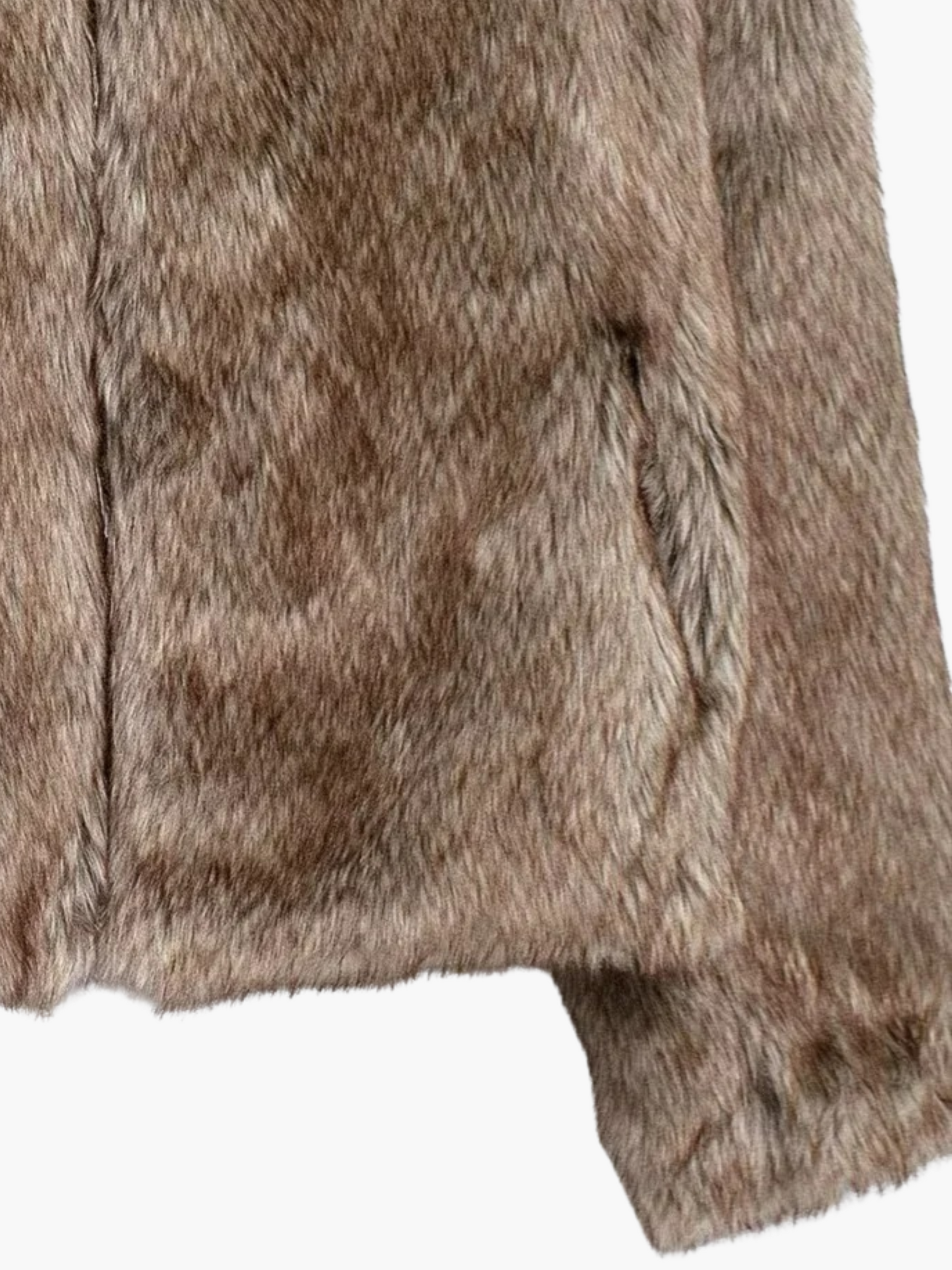 Polly | Chique Jas van Faux Fur en Rits voor Vrouwen