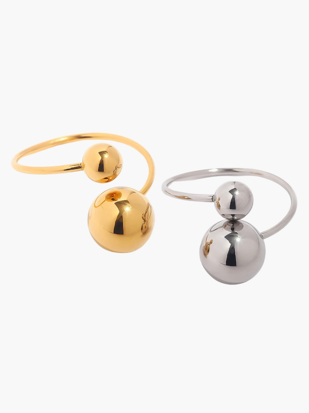 Olivia | 18K Elegante Bollen Ring