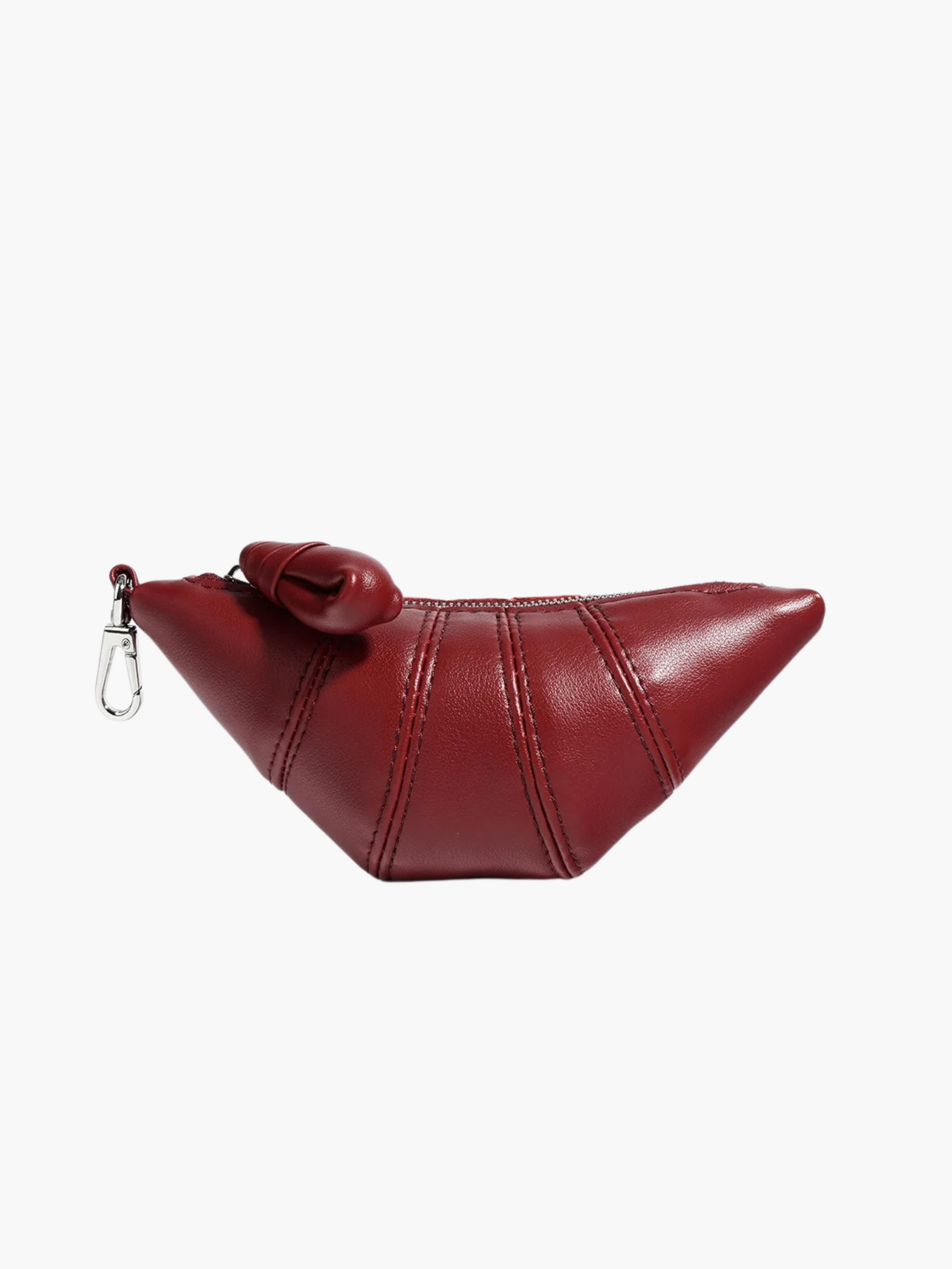 Jolanda | Luxe Clutch van Echt Leer in Croissant Design