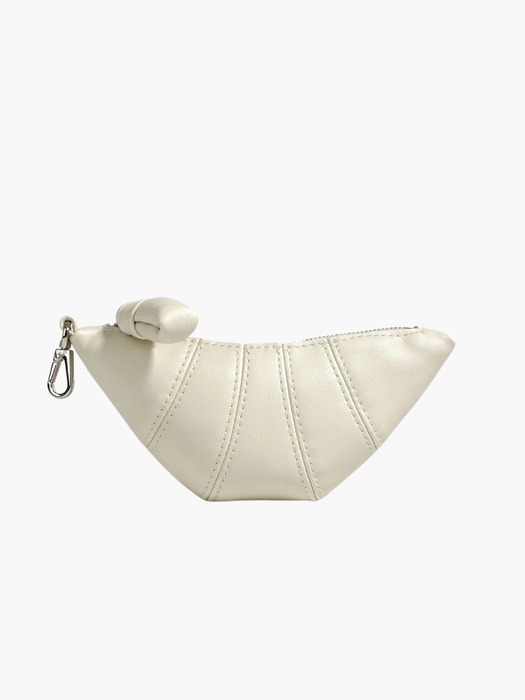 Jolanda | Luxe Clutch van Echt Leer in Croissant Design