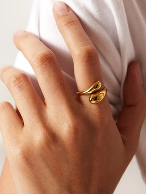 Roos | 18K Chunky Druppel Ring