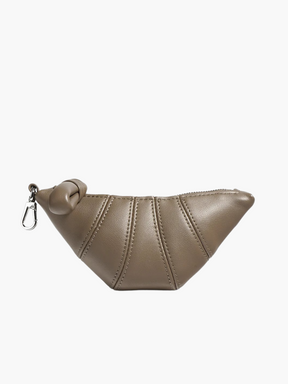 Jolanda | Luxe Clutch van Echt Leer in Croissant Design